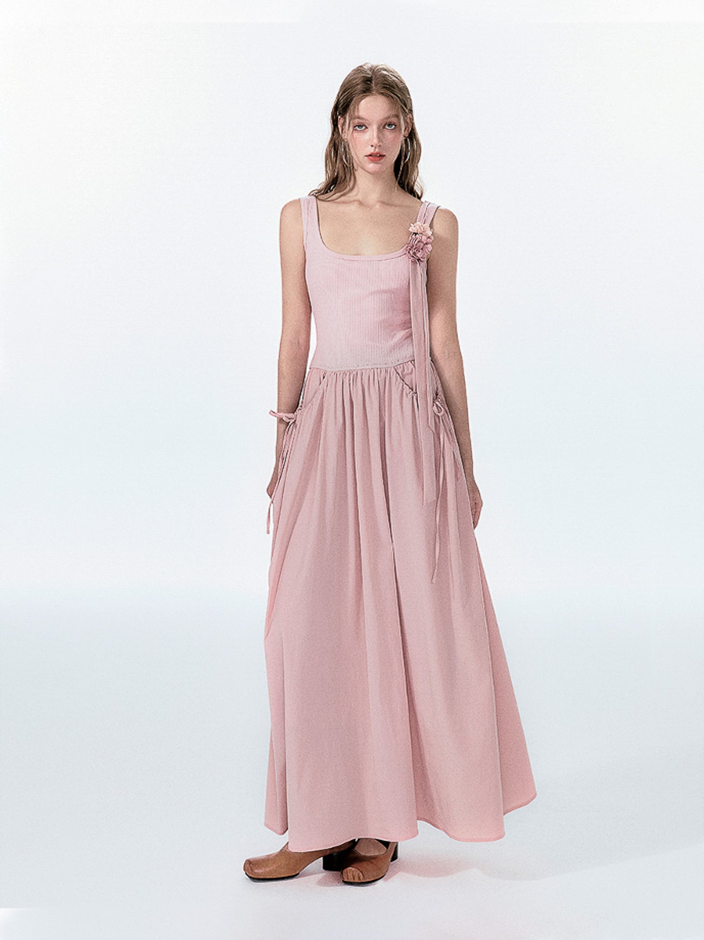 Pink Ribbon Elegant Dress