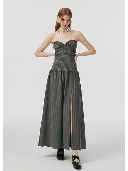 2-way Ribbon Tube Top Dress