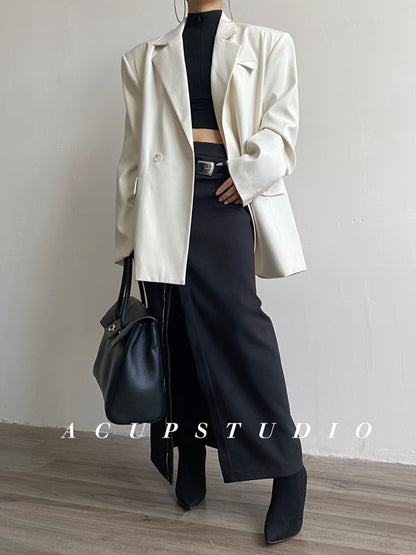 ZIP-NARROW SKIRT